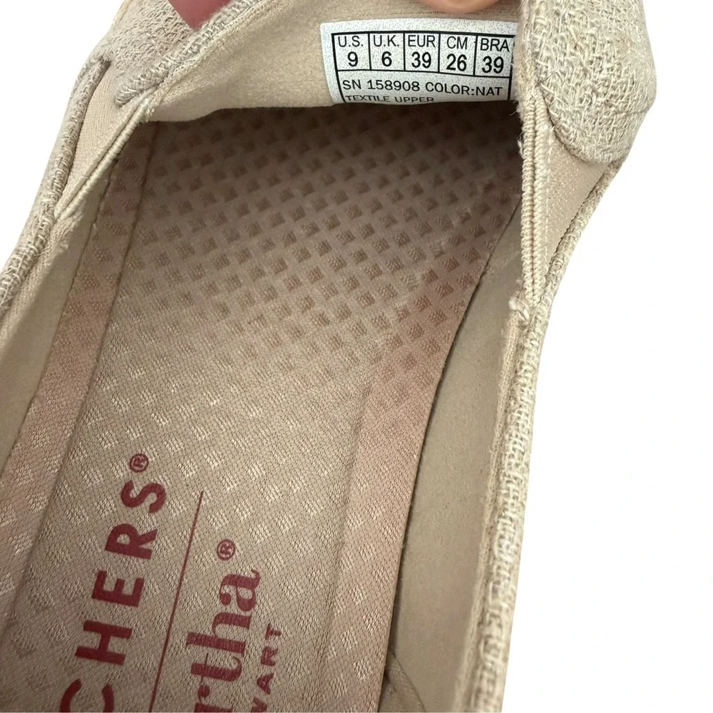 Martha Stewart & Skechers: BOBS Sesame By The Bay 158908 Natural Women's Size 9